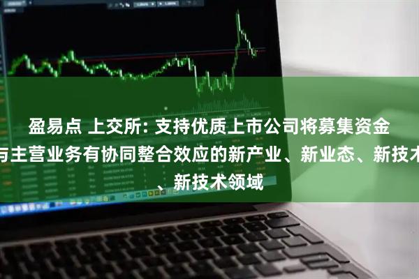 盈易点 上交所: 支持优质上市公司将募集资金用于与主营业务有协同整合效应的新产业、新业态、新技术领域