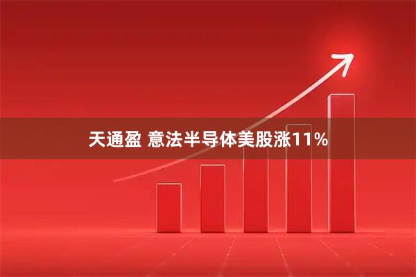 天通盈 意法半导体美股涨11%